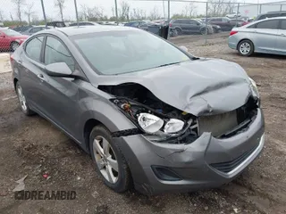 2011 Hyundai Elantra GLS with VIN 5NPDH4AE2BH050562, listed as a IAAI auction lot 42024167 with 213,883 mi miles. Bid and sale history available at carsss.com. Image 1.