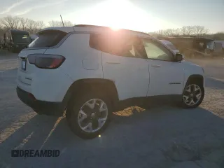 2021 Jeep Compass Limited with VIN 3C4NJDCB2MT512259, listed as a Copart auction lot 87274834 with Not Provided miles and Salvage Title. Bid and sale history available at carsss.com. Image 3.