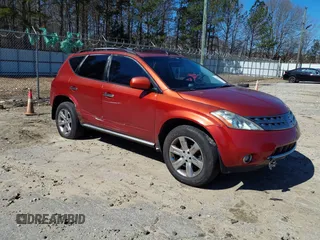 2006 Nissan Murano S z VIN JN8AZ08T26W417221, wystawiony jako IAAI lot #41742157 z przebiegiem 179 807 mil mil oraz . Historia ofert i sprzedaży dostępna na DreamBid. Obrazek 1.