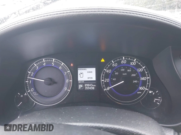 2017 Infiniti QX50 with VIN JN1BJ0RP2HM384036, listed as a IAAI auction lot 41422304 with 89,843 mi miles. Bid and sale history available at carsss.com. Image 7.