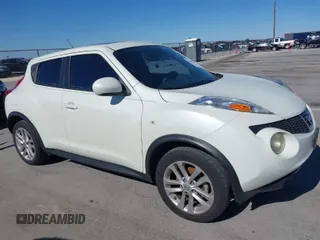 2012 Nissan Juke SL with VIN JN8AF5MV9CT118786, listed as a IAAI auction lot 41405854 with 120,602 mi miles. Bid and sale history available at carsss.com. Image 1.
