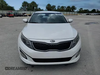 2015 Kia Optima LX with VIN 5XXGM4A7XFG448582, listed as a Copart auction lot 58603735 with 137,656 mi miles and Salvage title. Bid and sale history available at DreamBid. Image 5.
