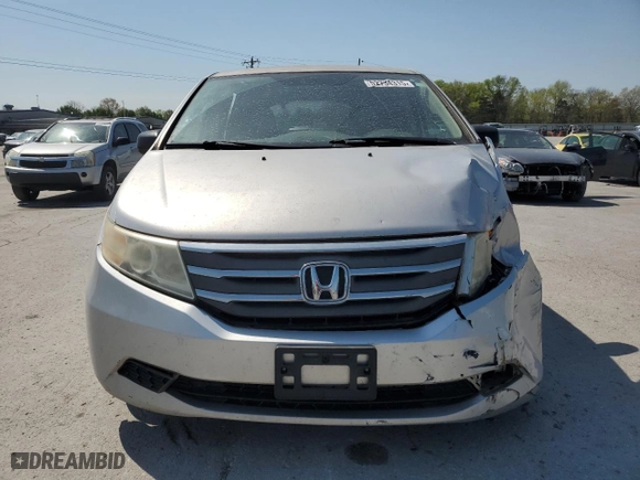 2011 Honda Odyssey LX with VIN 5FNRL5H29BB102144, listed as a Copart auction lot 52734315 with 229,758 mi miles and Salvage Title. Bid and sale history available at carsss.com. Image 5.