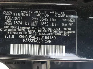 2014 Hyundai Accent SE z VIN KMHCU5AE2EU164130, wystawiony jako Copart lot #50972055 z przebiegiem 113 834 mil mil oraz Szkoda całkowita • Salvage title. Historia ofert i sprzedaży dostępna na DreamBid. Obrazek 13.
