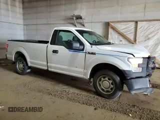 2016 Ford F-150 XL with VIN 1FTMF1C83GKE48979, listed as a Copart auction lot 47498725 with 96,421 mi miles and Salvage Title. Bid and sale history available at DreamBid. Image 4.