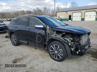 2020 GMC Terrain Denali with VIN 3GKALXEX2LL346606, listed as a Copart auction lot 51112045 with 46,871 mi miles and Salvage title. Bid and sale history available at DreamBid. Image 4.
