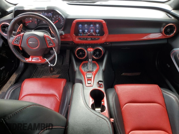 2019 Chevrolet Camaro 2SS с VIN 1G1FH1R75K0126438, выставлен на аукционе Copart как лот 55144625 с пробегом 80 827 миль миль и Списание • Salvage title. История ставок и продаж доступна на DreamBid. Изображение 8.