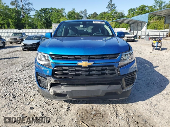 2022 Chevrolet Colorado 2WD Work Truck with VIN 1GCGSBEN9N1108434, listed as a Copart auction lot 52827165 with 77,428 mi miles and Salvage title. Bid and sale history available at DreamBid. Image 5.