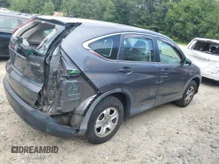 2012 Honda CR-V LX with VIN 2HKRM4H30CH618010, listed as a Copart auction lot 64193645 with 109,059 mi miles and Clean title. Bid and sale history available at DreamBid. Image 3.