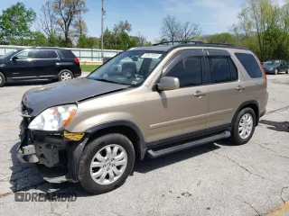 2005 Honda CR-V EX SE with VIN JHLRD789X5C010115, listed as a Copart auction lot 53477035 with 142,670 mi miles and Salvage Title. Bid and sale history available at DreamBid. Image 1.