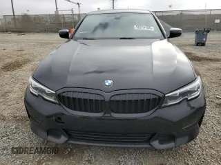 2022 BMW 3 Series 330i with VIN 3MW5R1J06N8C45380, listed as a Copart auction lot 50214105 with 49,995 mi miles and Salvage Title. Bid and sale history available at carsss.com. Image 5.