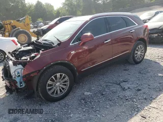 2018 Cadillac XT5 Luxury FWD with VIN 1GYKNCRS8JZ174440, listed as a Copart auction lot 62168935 with 95,412 mi miles and Salvage title. Bid and sale history available at DreamBid. Image 1.