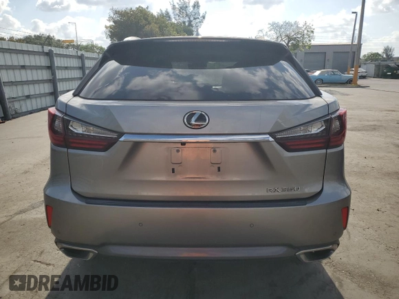 2018 Lexus RX 350 z VIN 2T2ZZMCA6JC097202, wystawiony jako Copart lot #54763105 z przebiegiem 113 011 mil mil oraz Szkoda całkowita • Salvage title. Historia ofert i sprzedaży dostępna na DreamBid. Obrazek 6.