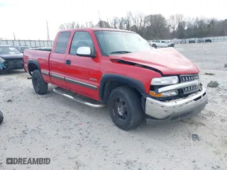 2000 Chevrolet Silverado 1500 LS with VIN 2GCEK19T6Y1316778, listed as a IAAI auction lot 41701675 with 160,034 mi miles. Bid and sale history available at carsss.com. Image 1.