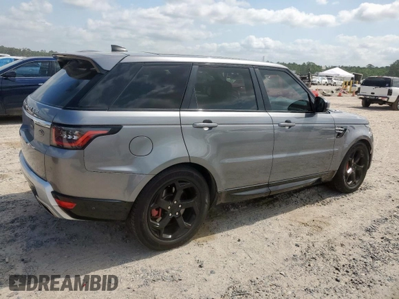 2020 Land Rover Range Rover Sport HSE z VIN SALWR2SU5LA708862, wystawiony jako Copart lot #57265945 z przebiegiem 138 709 mil mil oraz Czysty tytuł • Clean title. Historia ofert i sprzedaży dostępna na DreamBid. Obrazek 3.