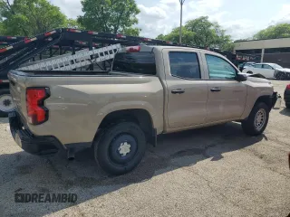2023 Chevrolet Colorado 2WD Work Truck with VIN 1GCGSBECXP1170474, listed as a Copart auction lot 59870795 with 25,739 mi miles and Clean title. Bid and sale history available at DreamBid. Image 3.