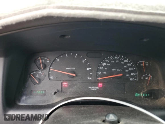 2003 Dodge Dakota SLT with VIN 1D7HL48N33S265110, listed as a Copart auction lot 41627715 with 117,682 mi miles and Salvage Title. Bid and sale history available at carsss.com. Image 9.