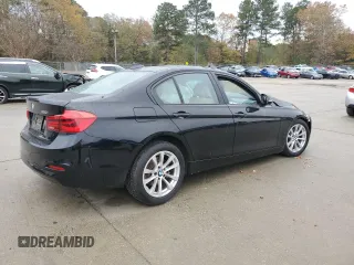 2018 BMW 3 Series 320i with VIN WBA8E1G51JNU90901, listed as a Copart auction lot 84017694 with Not Provided miles and Salvage Title. Bid and sale history available at carsss.com. Image 3.