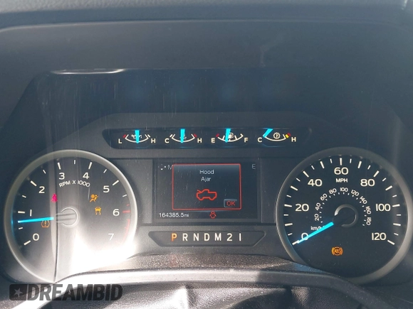2016 Ford F-150 XLT with VIN 1FTEW1EP4GFC58013, listed as a IAAI auction lot 41805781 with 164,385 mi miles. Bid and sale history available at carsss.com. Image 7.
