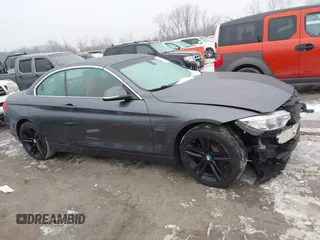 2016 BMW 4 Series 428i xDrive with VIN WBA3T1C56GP822270, listed as a IAAI auction lot 41557665 with 116,637 mi miles and . Bid and sale history available at carsss.com. Image 14.
