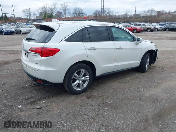 2013 Acura RDX with VIN 5J8TB4H34DL023221, listed as a IAAI auction lot 41870019 with 183,344 mi miles. Bid and sale history available at carsss.com. Image 4.