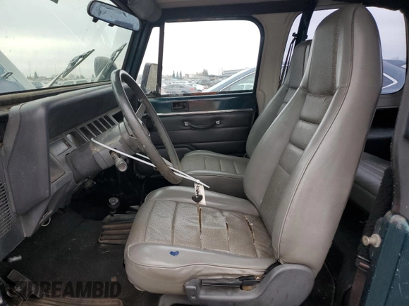 1995 Jeep Wrangler S with VIN 1J4FY19P1SP237075, listed as a Copart auction lot 84763794 with 201,888 mi miles and Salvage Title. Bid and sale history available at carsss.com. Image 7.