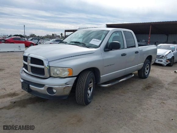 2005 Dodge Ram 1500 SLT with VIN 1D7HA18N65J530633, listed as a IAAI auction lot 41645647 with 156,179 mi miles. Bid and sale history available at carsss.com. Image 2.