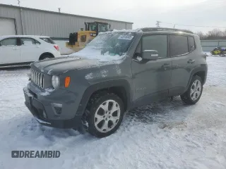 2020 Jeep Renegade Limited with VIN ZACNJBD16LPL76313, listed as a Copart auction lot 43918385 with 69,134 mi miles and Salvage title. Bid and sale history available at DreamBid. Image 1.
