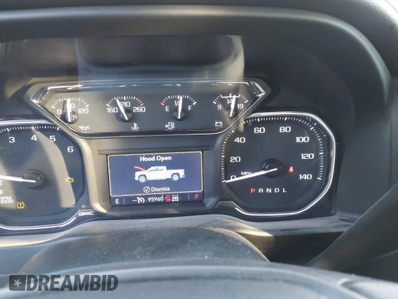 2021 GMC Sierra 1500 AT4 with VIN 1GTP9EED9MZ158044, listed as a IAAI auction lot 41192139 with 95,960 mi miles. Bid and sale history available at carsss.com. Image 7.