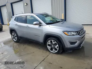 2019 Jeep Compass Limited with VIN 3C4NJCCB8KT675599, listed as a Copart auction lot 54656515 with 107,571 mi miles and Salvage title. Bid and sale history available at DreamBid. Image 4.