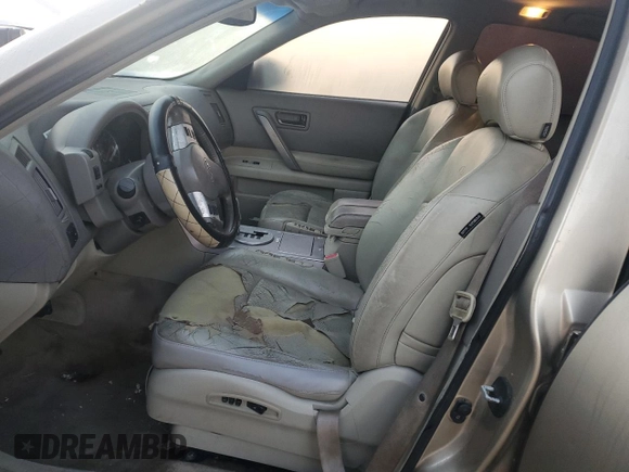 2005 Infiniti FX35 with VIN JNRAS08W95X220341, listed as a Copart auction lot 77265314 with 0 mi miles and Clean Title. Bid and sale history available at carsss.com. Image 7.