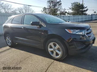 2017 Ford Edge SE with VIN 2FMPK4G97HBB72858, listed as a Copart auction lot 53764965 with 143,433 mi miles and Clean Title. Bid and sale history available at carsss.com. Image 4.