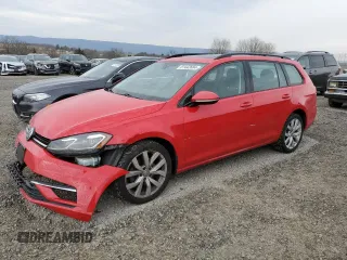 2019 Volkswagen Golf SportWagen S with VIN 3VWY57AU3KM505087, listed as a Copart auction lot 81442684 with 223,050 mi miles and Salvage Title. Bid and sale history available at carsss.com. Image 1.