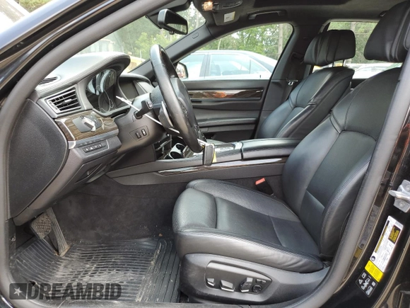 2015 BMW 7 Series 750i xDrive with VIN WBAYB6C53FD965991, listed as a Copart auction lot 64437854 with 115,862 mi miles and Salvage Title. Bid and sale history available at carsss.com. Image 7.