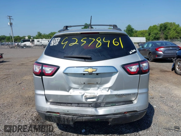 2016 Chevrolet Traverse LT with VIN 1GNKRGKD3GJ275039, listed as a IAAI auction lot 42578461 with 131,843 mi miles and . Bid and sale history available at DreamBid. Image 16.