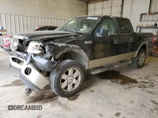 2008 Ford F-150 XLT with VIN 1FTPW14V58FA82986, listed as a Copart auction lot 50816605 with 222,704 mi miles and Salvage Title. Bid and sale history available at carsss.com. Image 1.