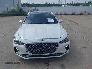 2020 Genesis G70 Sport with VIN KMTG24LA5LU057278, listed as a IAAI auction lot 42505352 with 103,347 mi miles and . Bid and sale history available at DreamBid. Image 12.