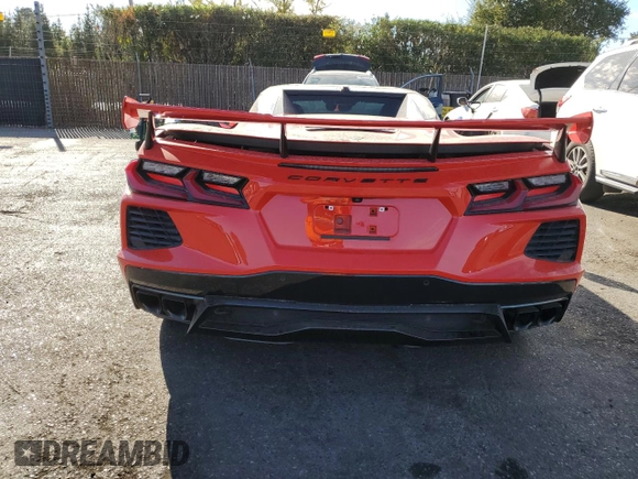 2024 Chevrolet Corvette 1LT z VIN 1G1YA3D44R5103526, wystawiony jako Copart lot #78544874 z przebiegiem 6 153 mil mil oraz Szkoda całkowita • Salvage title. Historia ofert i sprzedaży dostępna na DreamBid. Obrazek 6.