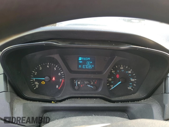 2016 Ford Transit Cargo with VIN 1FTYE1ZM4GKA63584, listed as a Copart auction lot 42264265 with 107,035 mi miles and Salvage Title. Bid and sale history available at carsss.com. Image 9.
