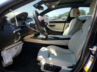 2019 BMW 6 Series 650i with VIN WBA6D4C54KGA01093, listed as a Copart auction lot 61496984 with 23,951 mi miles and Salvage Title. Bid and sale history available at carsss.com. Image 7.