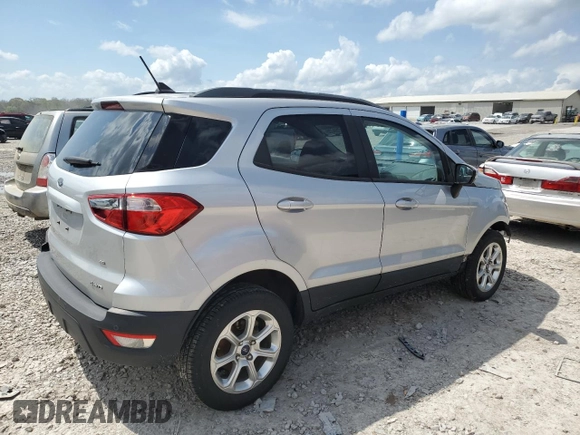 2019 Ford EcoSport SE z VIN MAJ6S3GL4KC308933, wystawiony jako Copart lot #51759925 z przebiegiem 137 584 mil mil oraz Szkoda całkowita • Salvage title. Historia ofert i sprzedaży dostępna na DreamBid. Obrazek 3.
