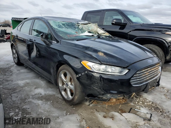 2016 Ford Fusion S with VIN 3FA6P0G70GR366534, listed as a Copart auction lot 88319265 with 61,244 mi miles and Salvage Title. Bid and sale history available at carsss.com. Image 4.