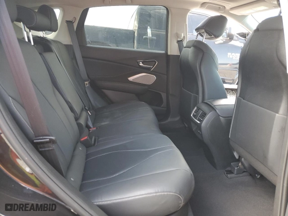 2022 Acura RDX w/Technology Package with VIN 5J8TC1H51NL004933, listed as a Copart auction lot 42537555 with 26,495 mi miles and Salvage Title. Bid and sale history available at carsss.com. Image 11.