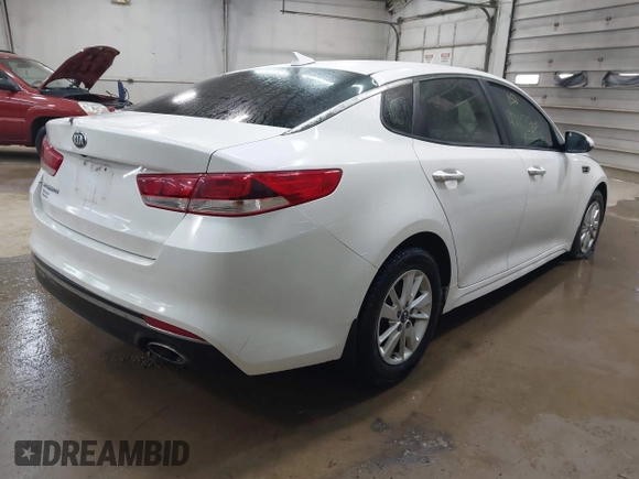 2016 Kia Optima LX with VIN 5XXGT4L39GG048740, listed as a IAAI auction lot 42103300 with 111,574 mi miles and . Bid and sale history available at DreamBid. Image 4.
