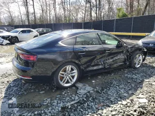 2019 Audi A5 Sportback Premium Plus with VIN WAUBNCF55KA057836, listed as a Copart auction lot 49594144 with 48,259 mi miles. Bid and sale history available at carsss.com. Image 3.