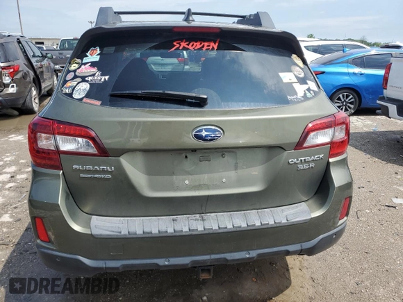 2017 Subaru Outback Limited z VIN 4S4BSENCXH3412466, wystawiony jako Copart lot #56952755 z przebiegiem 165 280 mil mil oraz Czysty tytuł • Clean title. Historia ofert i sprzedaży dostępna na DreamBid. Obrazek 6.