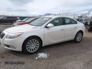 2012 Buick Regal Premium 1 with VIN 2G4GS5EK5C9147081, listed as a Copart auction lot 49494855 with 99,488 mi miles and Salvage Title. Bid and sale history available at carsss.com. Image 1.