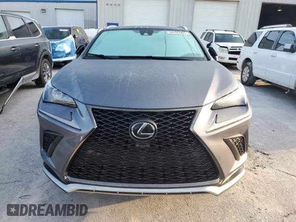 2021 Lexus NX 300 F Sport with VIN JTJSARDZ4M2237343, listed as a Copart auction lot 54105965 with 68,692 mi miles and Salvage title. Bid and sale history available at DreamBid. Image 5.