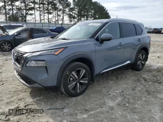 2022 Nissan Rogue SL with VIN 5N1BT3CA4NC719517, listed as a Copart auction lot 43254765 with 15,381 mi miles and Salvage Title. Bid and sale history available at DreamBid. Image 1.