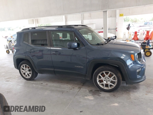 2020 Jeep Renegade Latitude with VIN ZACNJABB0LPL65586, listed as a IAAI auction lot 42347921 with 54,853 mi miles and . Bid and sale history available at DreamBid. Image 13.